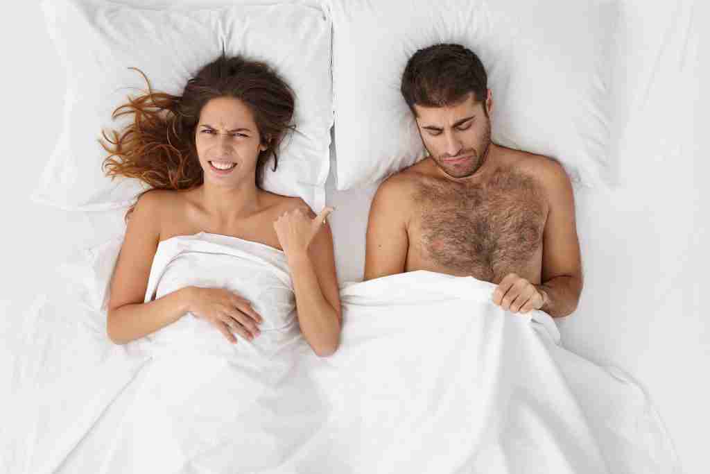 Couple In Bed