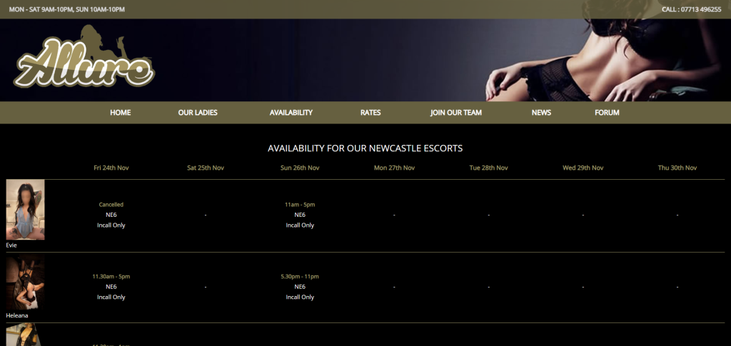 Allure Escort Agency
