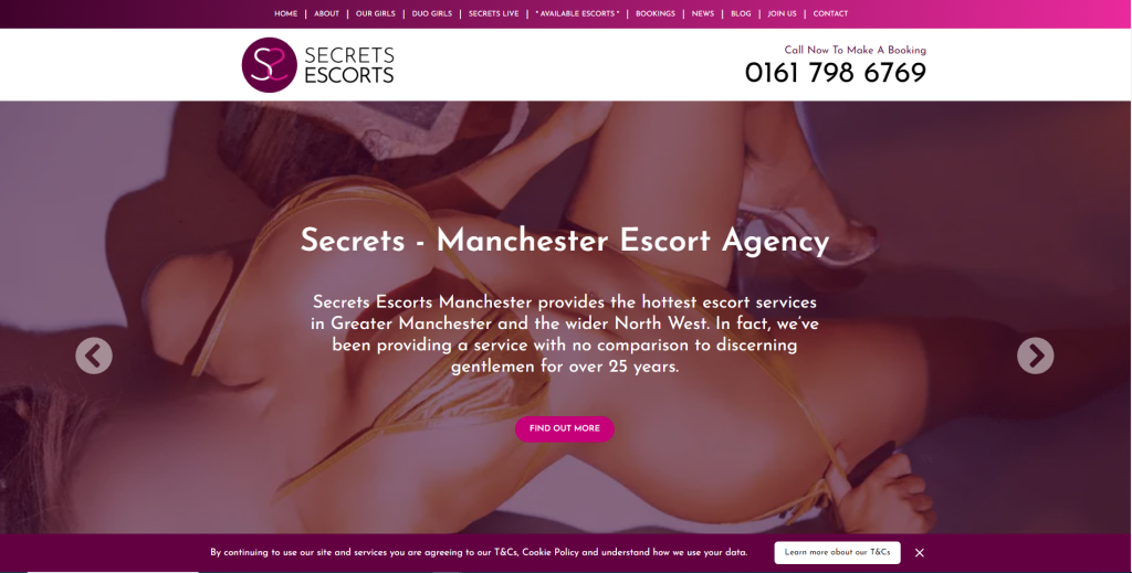 Secret Escorts Manchester