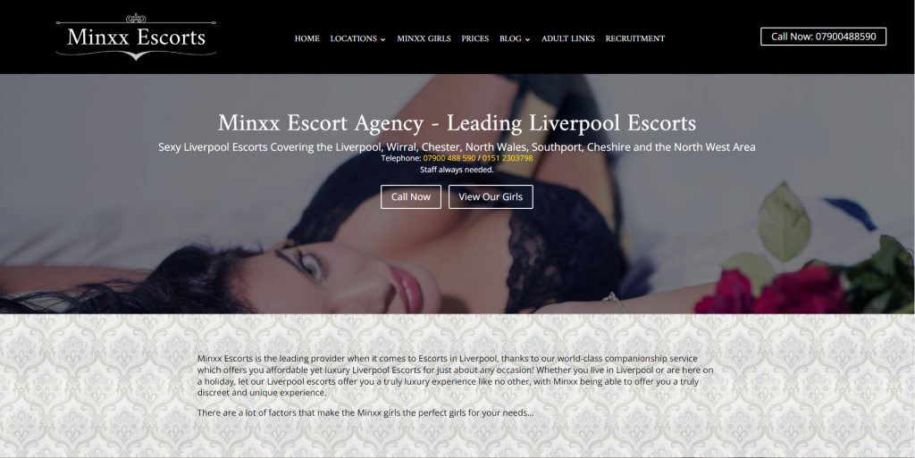 Minxx Liverpool Escort Agency