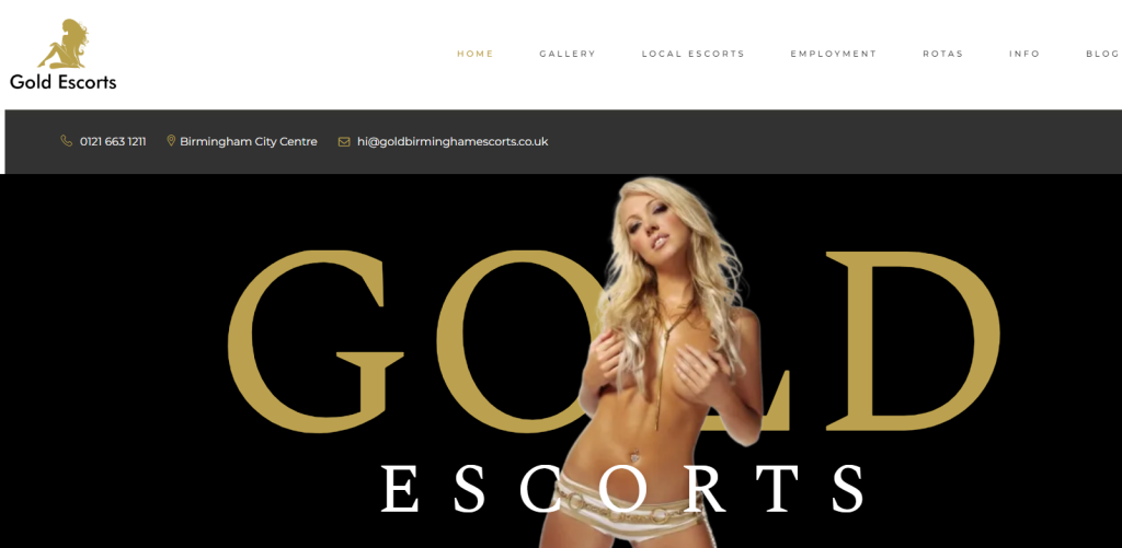 Gold Birmingham Escort Agency